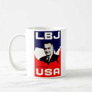 1964 LBJ for the USA Coffee Mug