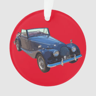 1964 Morgan Plus 4 Convertible Sports Car Ornament