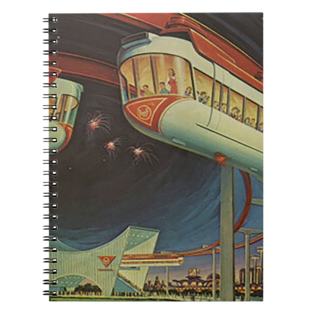 1964 New York World's Fair Monorail    Notebook (Front)