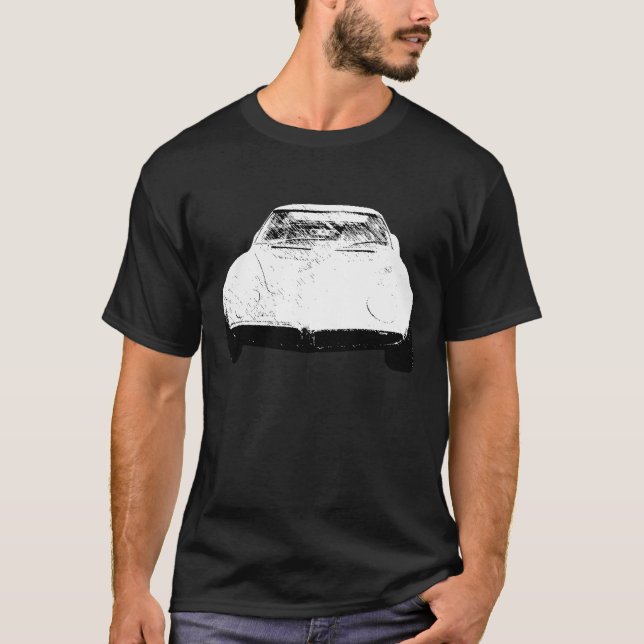 1964 Pontiac Banshee Sketch Art T-Shirt (Front)