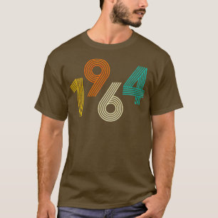 1964 Retro Birthday Vintage T-Shirt