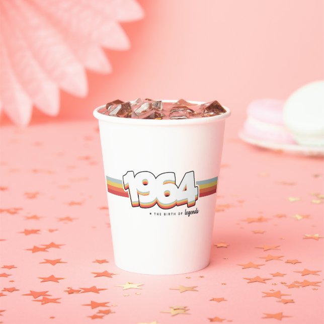 1964 The birth of legends Paper Cups (Insitu)