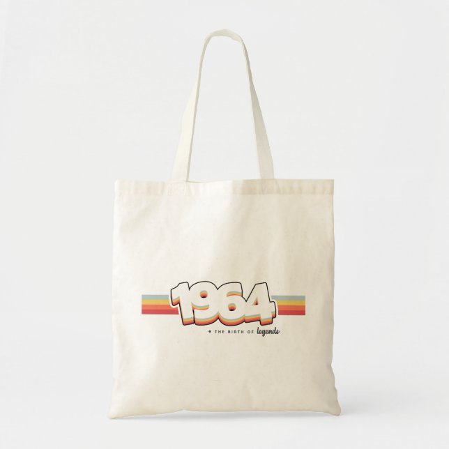 1964 The birth of legends Tote Bag (Front)