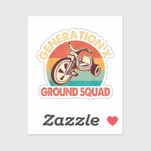 1965-1980 Generation Gen X Generation X Ground Squ