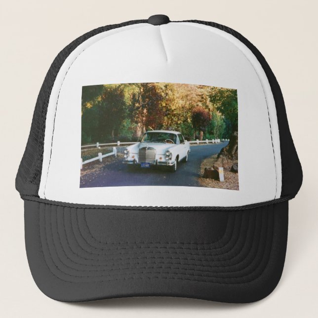 1965_220SEb_001  1965 Mercedes Benz 220SEb coupe Trucker Hat (Front)