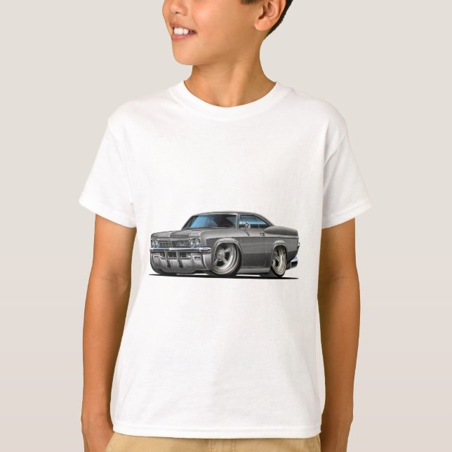 1965-66 Impala Grey Car T-Shirt (Front)
