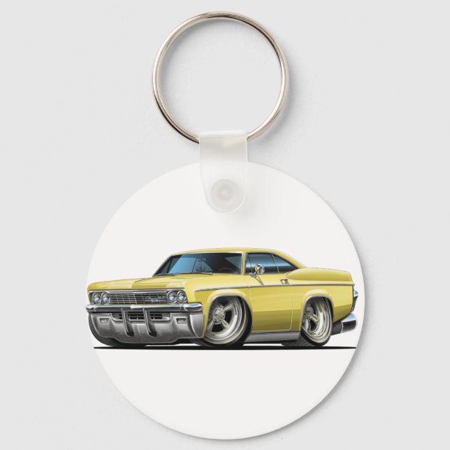 1965-66 Impala Tan Car Key Ring (Front)