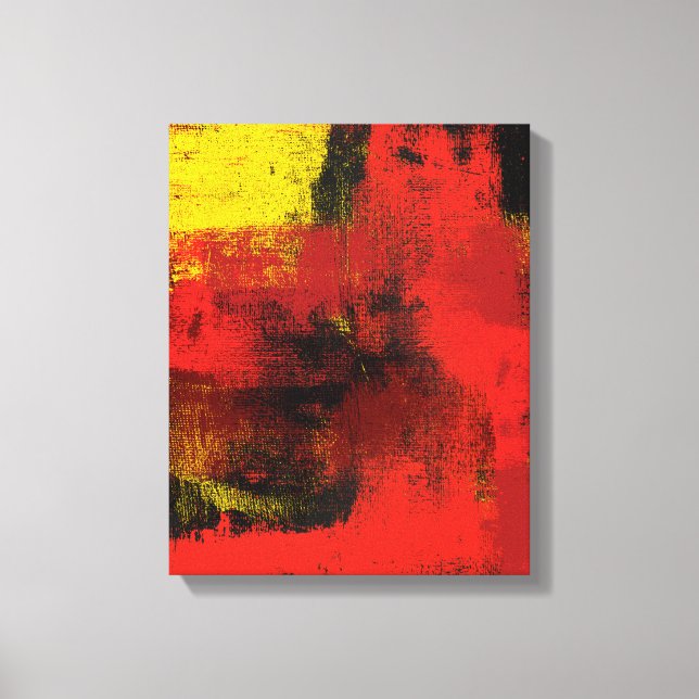 1965 Abstract Canvas Print (Front)