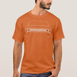 1965 AMC Rambler Classic white outline T-Shirt