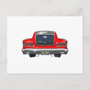 1965 AMC Rambler Marlin Postcard