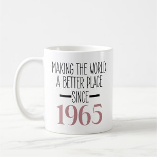 1965 Birthday 60th Years Old Gifts Women Coffee Mug