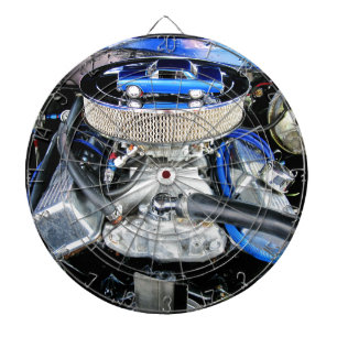 1965 Chevy Chevelle Blue Dartboard
