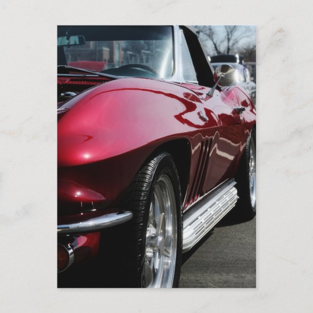 1965 Chevy Corvette Postcard (Front)