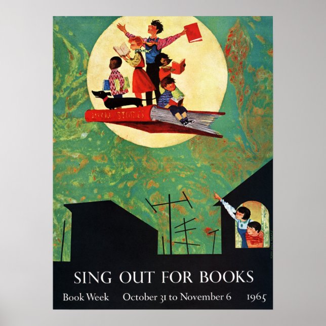 1965 Children's Book Week Poster (Front)
