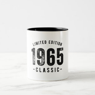 1965 Classic Birth Year Two-Tone Coffee Mug