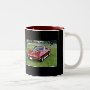 1965 Corvette Stingray Two-Tone Coffee Mug