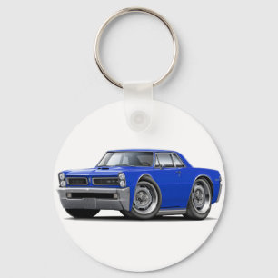 1965 GTO Blue Car Key Ring