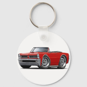 1965 GTO Red Convertible Key Ring