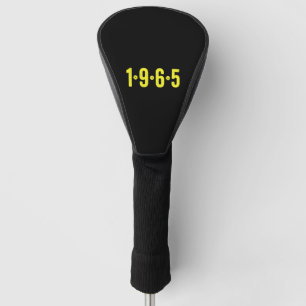 1965 Matching Retro Vintage Funny Pickleball Golf Head Cover