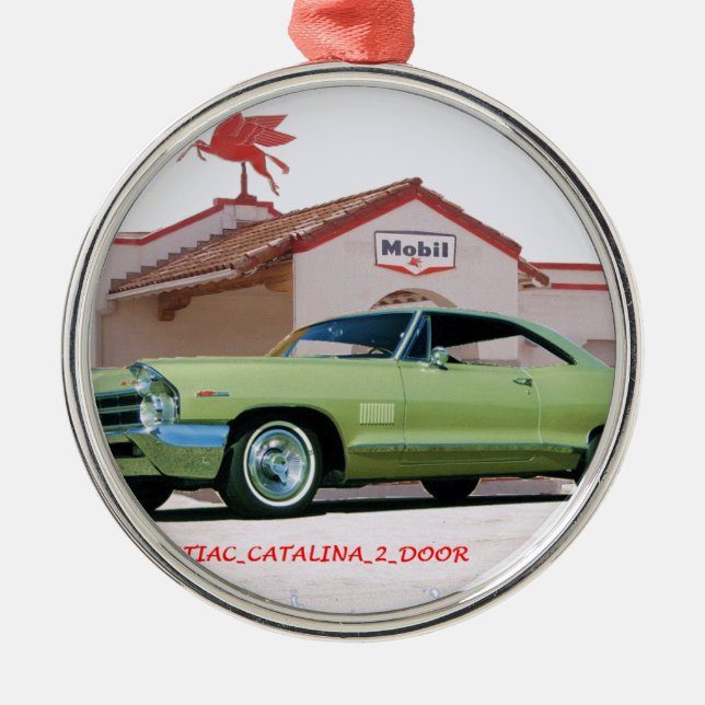 1965_PONTIAC_CATALINA_2DOOR METAL TREE DECORATION (Front)