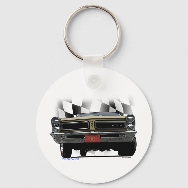 1965 Pontiac GTO Key Ring (Front)