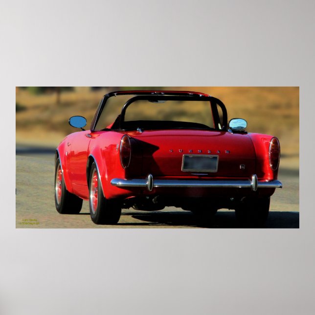 1965 SUNBEAM TIGER 289 POSTER (Front)