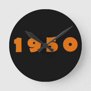 1965 vintage round clock