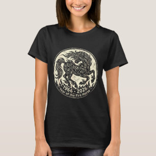 1966 2026 year of the fire horse chinese zodiac196 T-Shirt