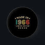 1966 60th Birthday,funny Retro 2026 Gift Him,dad,f 6 Cm Round Badge<br><div class="desc">1966 60th Birthday, funny Retro 2026 Gift Him, dad, fathers Day</div>