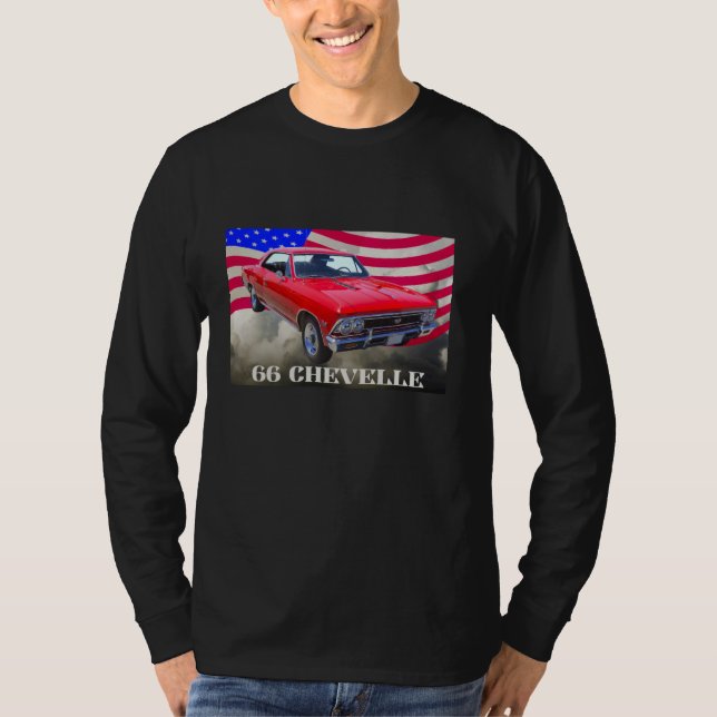 1966 66 chevelle red T-Shirt (Front)