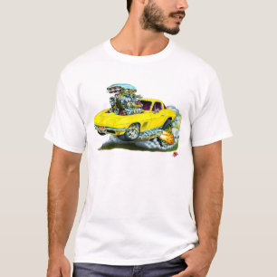 1966-67 Corvette Yellow Car T-Shirt