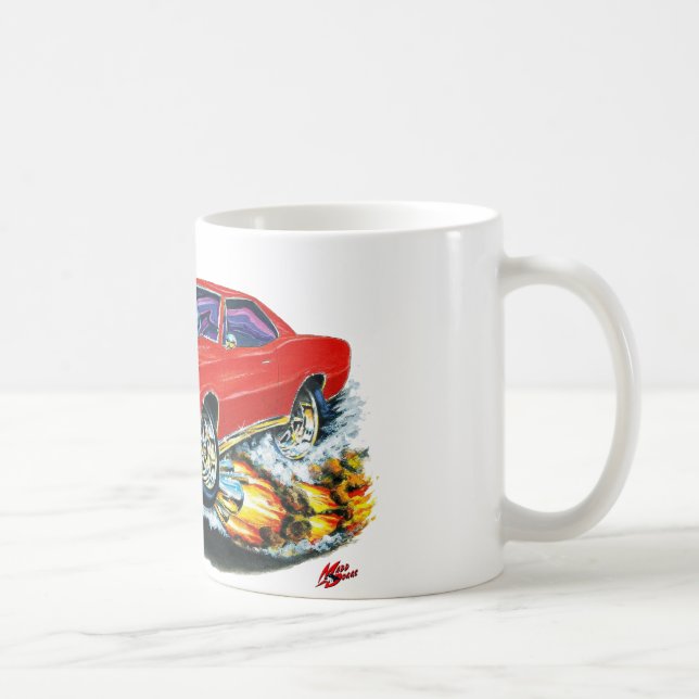 1966-67 GTO Red Car Coffee Mug (Right)