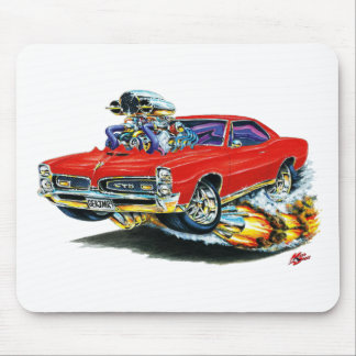 1966-67 GTO Red Car Mouse Mat