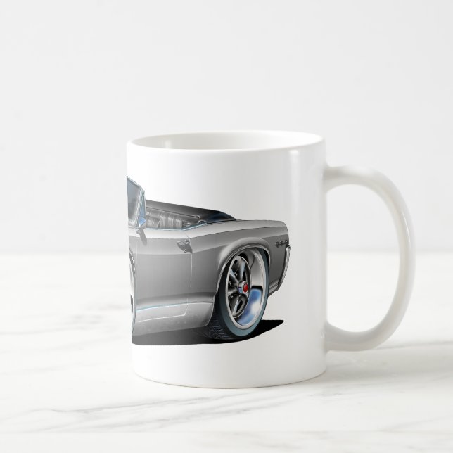 1966/67 GTO Silver Car Coffee Mug (Right)