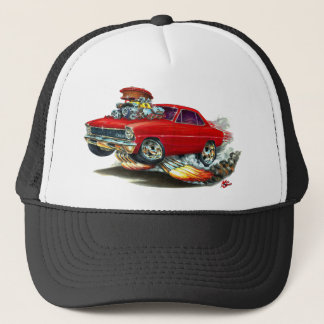 1966-67 Nova Red Car Trucker Hat