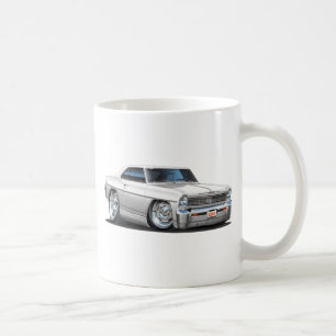 1966-67 Nova White Car Coffee Mug