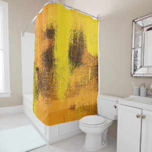 1966 Abstract Shower Curtain