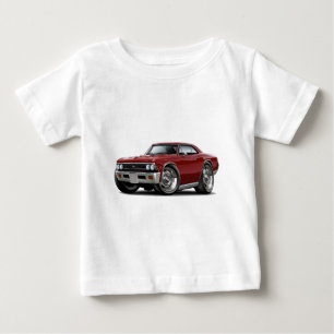 1966 Chevelle Maroon Car Baby T-Shirt