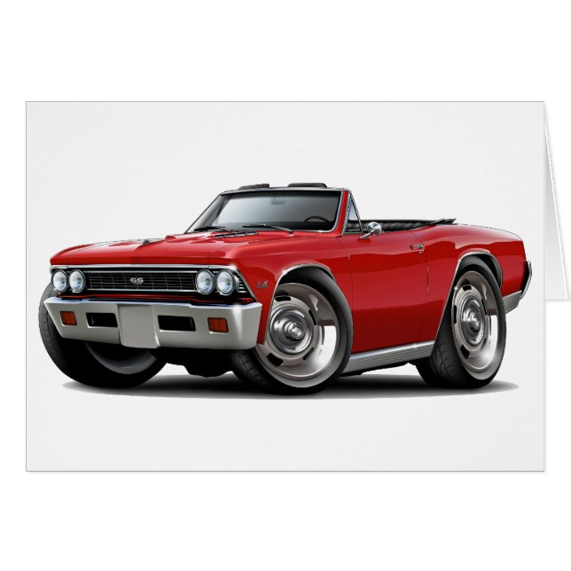 1966 Chevelle Red Convertible (Front Horizontal)