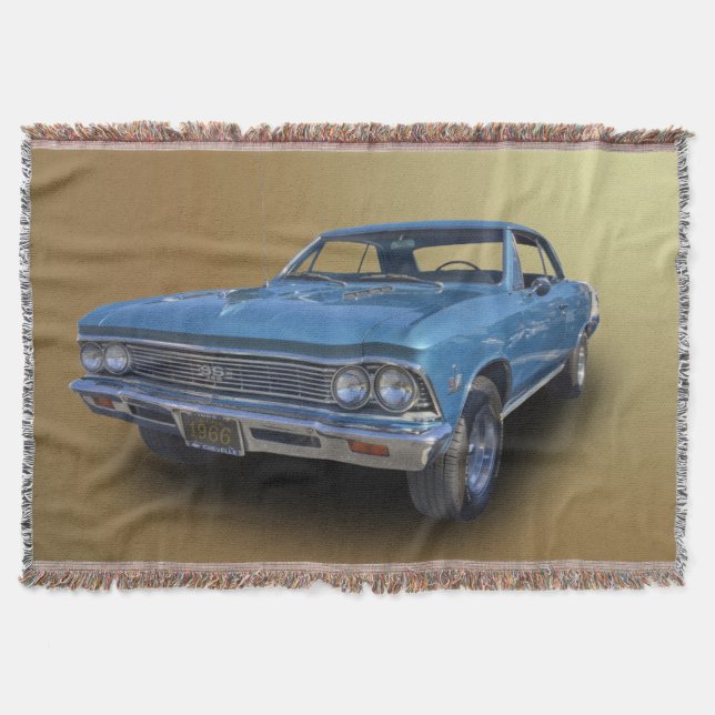 1966 CHEVROLET CHEVELLE THROW BLANKET (Front)