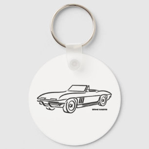 1966 Chevrolet Corvette Key Ring