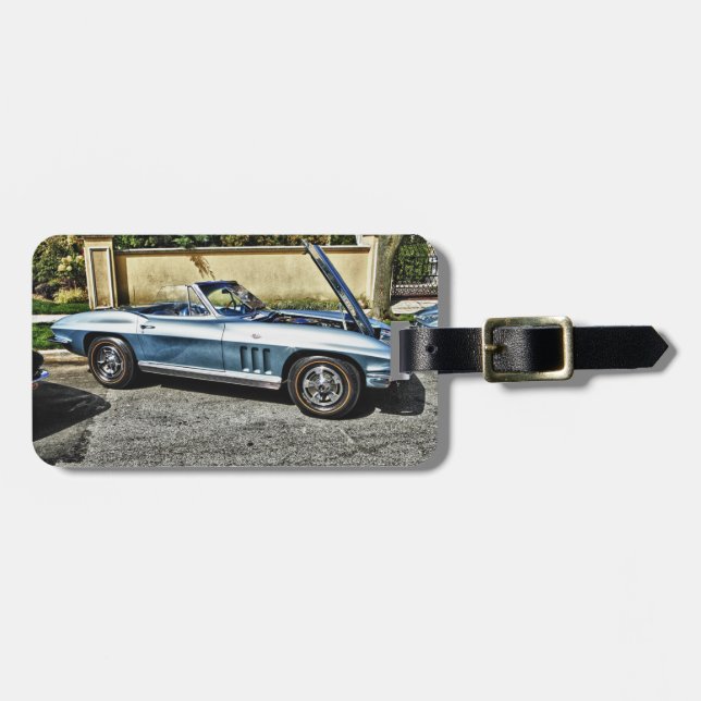 1966 Chevrolet Corvette Luggage Tag (Front Horizontal)