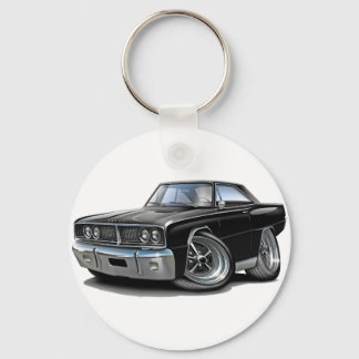 1966 Coronet Black Car Key Ring
