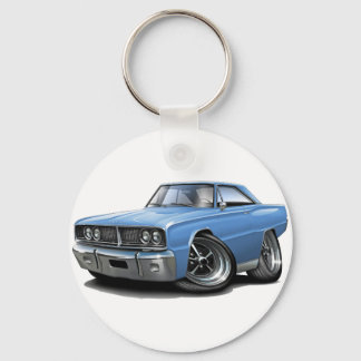 1966 Coronet Lt Blue Car Key Ring