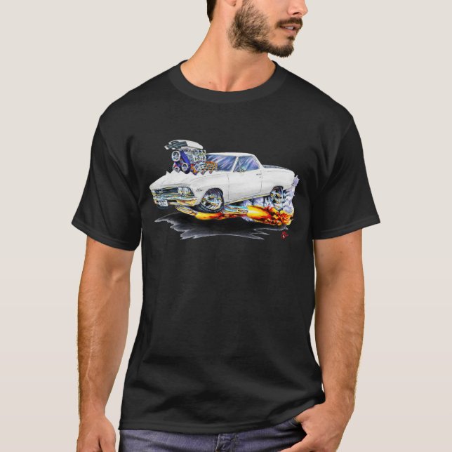 1966 El Camino White Truck T-Shirt (Front)