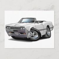 1966 Olds Cutlass White Convertible