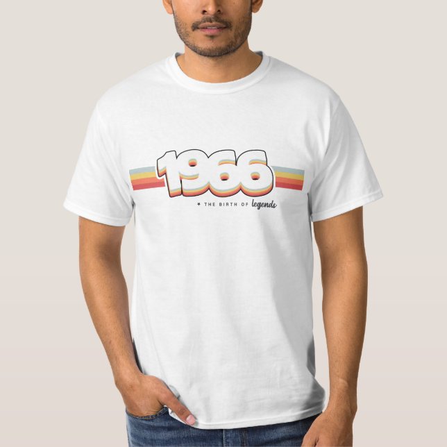 1966 The birth of legends T-Shirt (Front)