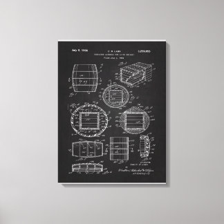 1966 Whiskey Container Canvas Print