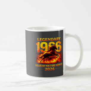 1966 Year Of The Fire Horse 60th Birthday Chinese Coffee Mug