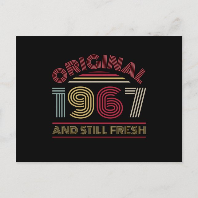 1967 55. Birthday Postcard (Front)